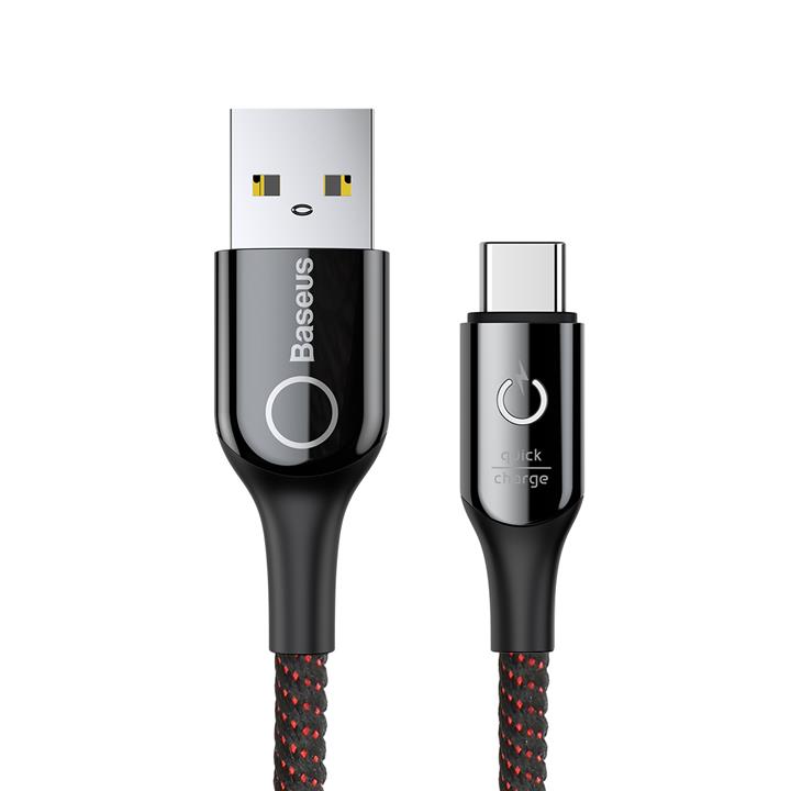 کابل USB به USB-C مدل CATCD-01 C-Shaped Light Cable برند Baseus